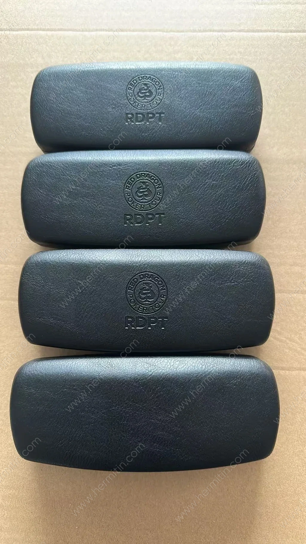 Custom Logo Eyewear Case — Custom Eyewear Branding Prototype (LOG #3849)