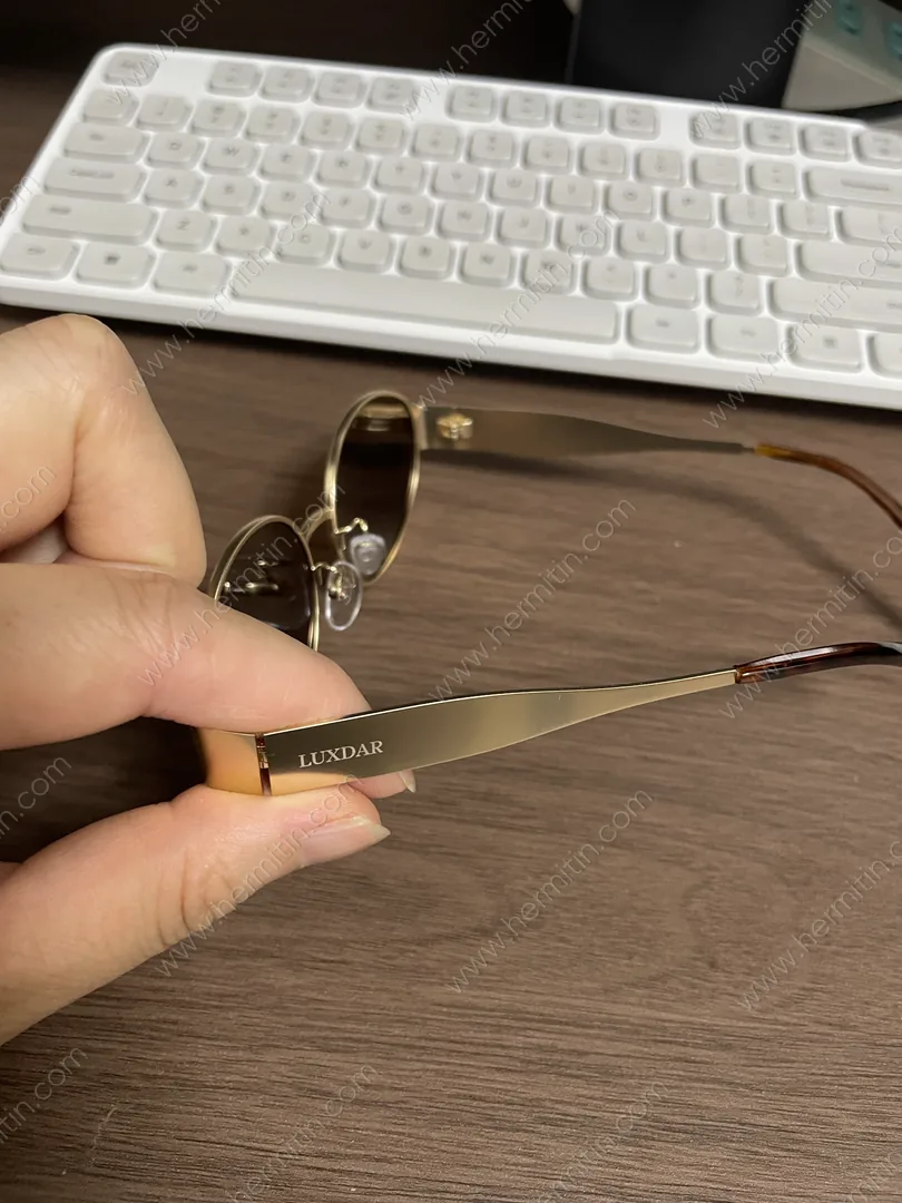 Private Label - Precision Laser-Engraved Eyewear Temple Logo — Custom Eyewear Branding Prototype (LOG #3901)
