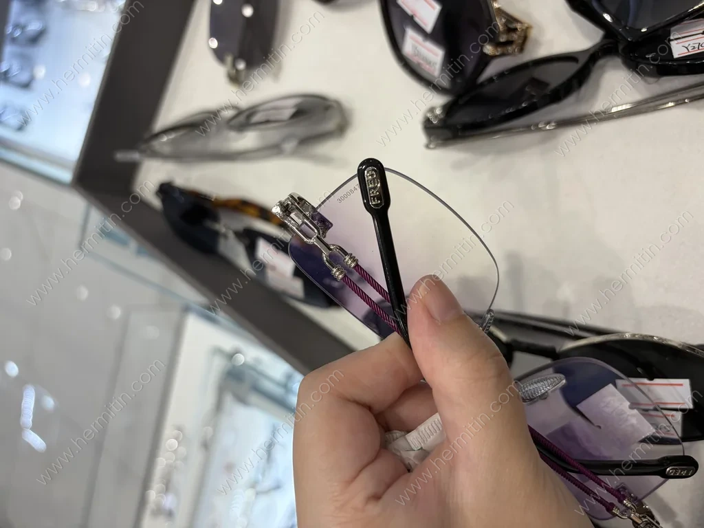 Bespoke Custom Eyewear with Metal Logo — Custom Eyewear Branding Prototype (LOG #3890)