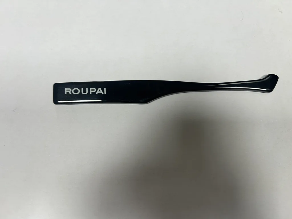 Temple Screen-Printed Logo Branding — Custom Eyewear Branding Prototype (LOG #3864)