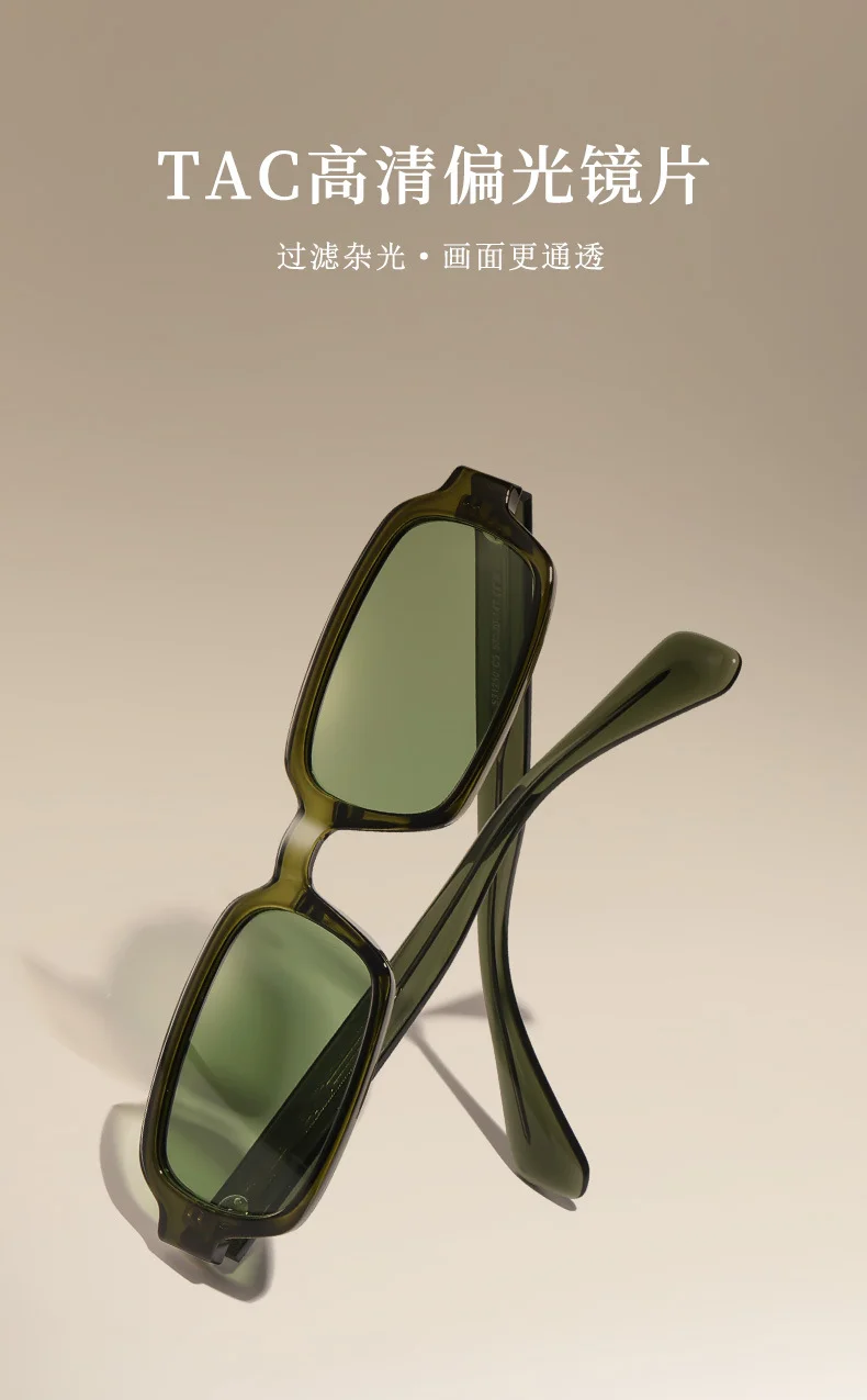 Multiple colors Acetate High-Definition 1.1 Polarized Sunglasses | TAC Lenses with Full UV Protection - Details 2