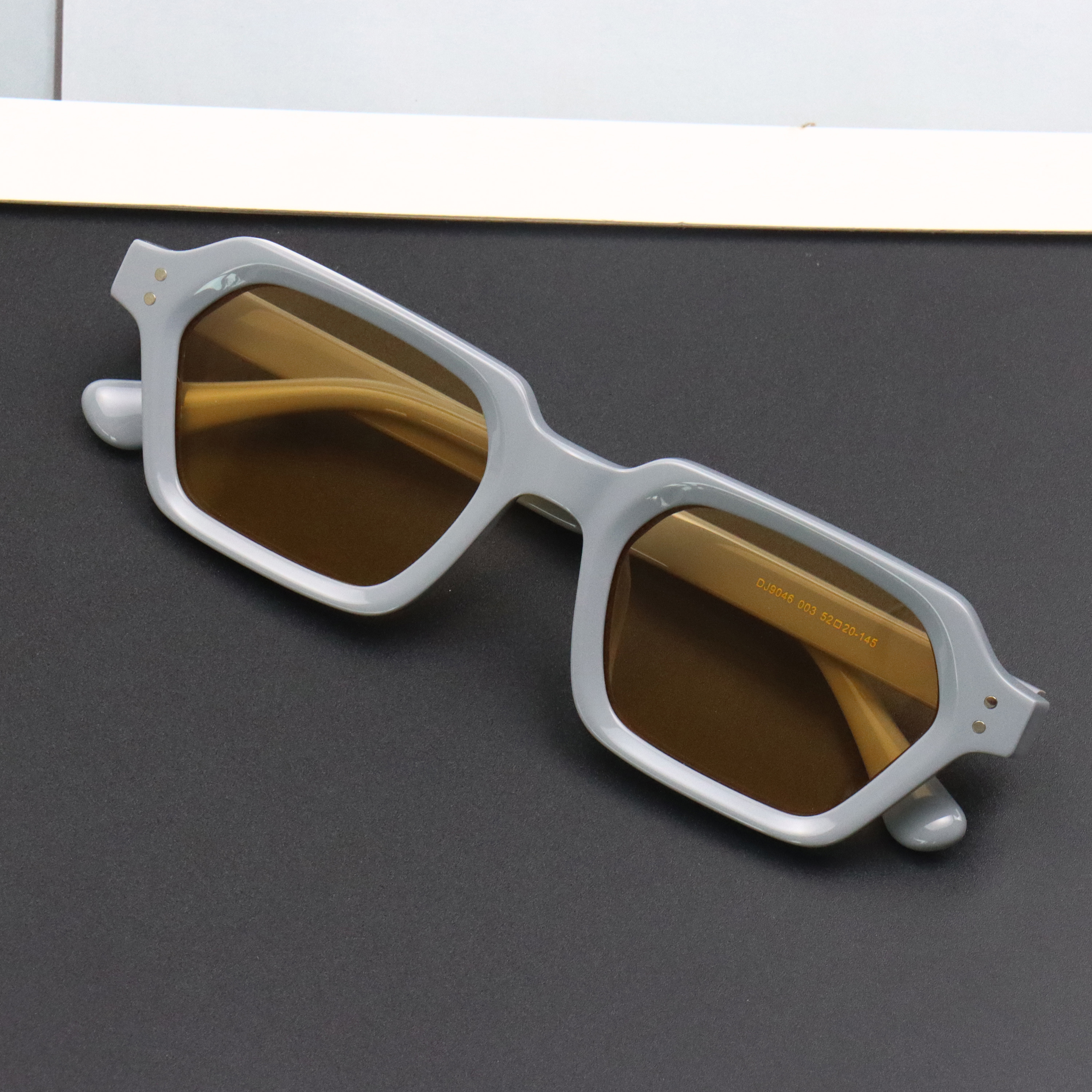 Multiple colors Acetate High-quality Acetate Custom Sunglasses Women Polarized Luxury Designer Sunglasses Men - Details 8