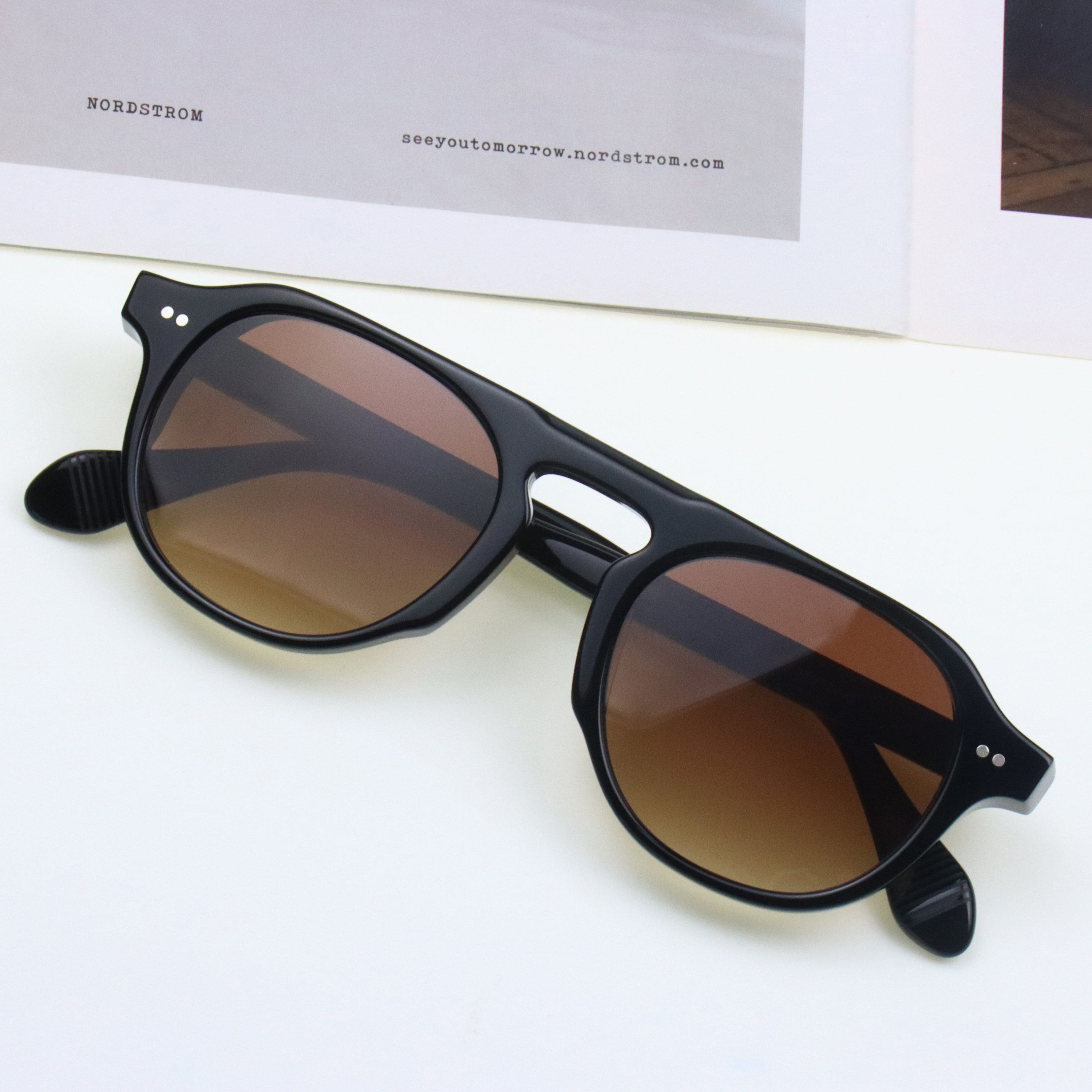 High-quality Acetate Custom Sunglasses Women Polarized Luxury Designer Sunglasses Men Details and Specifications