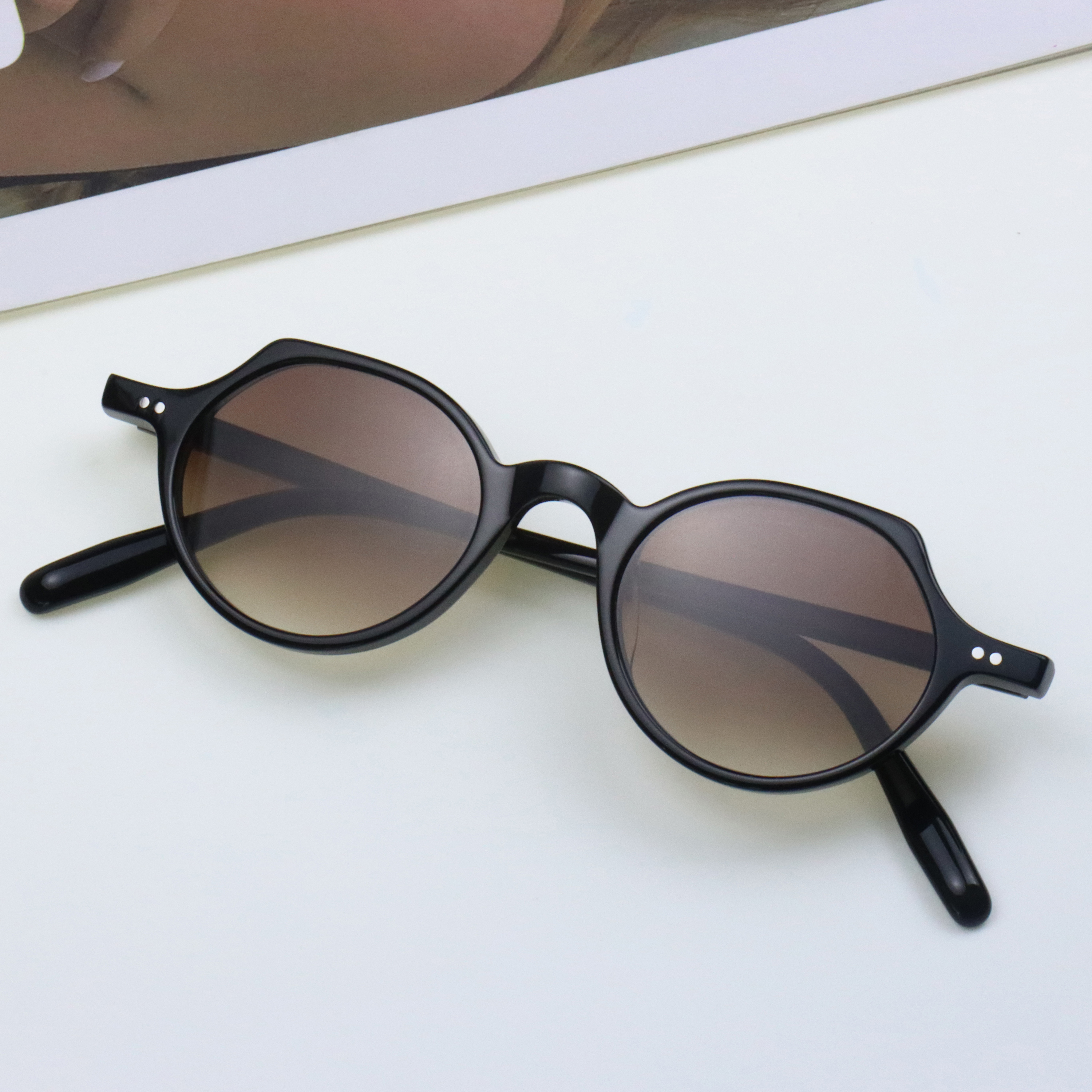 High-quality Acetate Custom Sunglasses Women Polarized Luxury Designer Sunglasses Men Details and Specifications