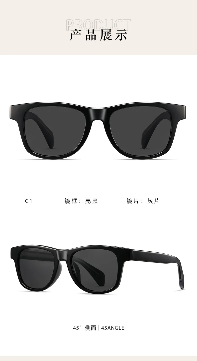 Other Acetate Vintage Acetate Polarized Sunglasses | TAC High-Definition Lenses UV400 Protection - Details 7