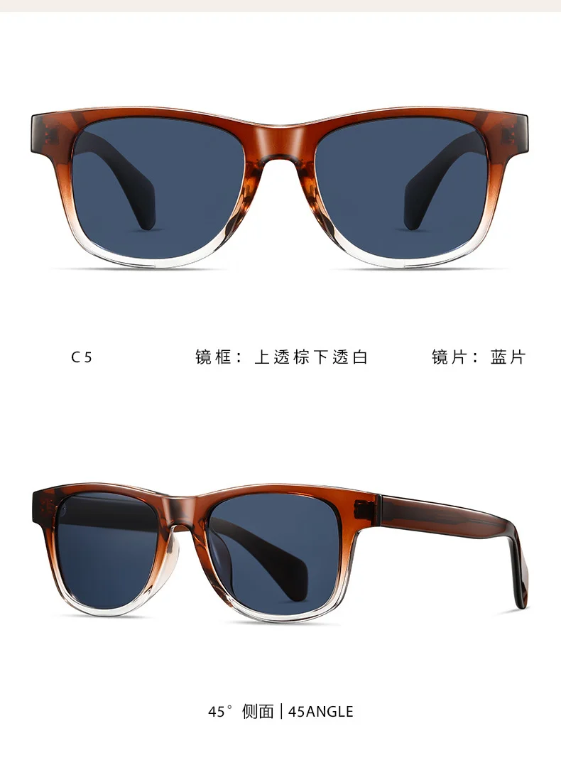 Other Acetate Vintage Acetate Polarized Sunglasses | TAC High-Definition Lenses UV400 Protection - Details 11