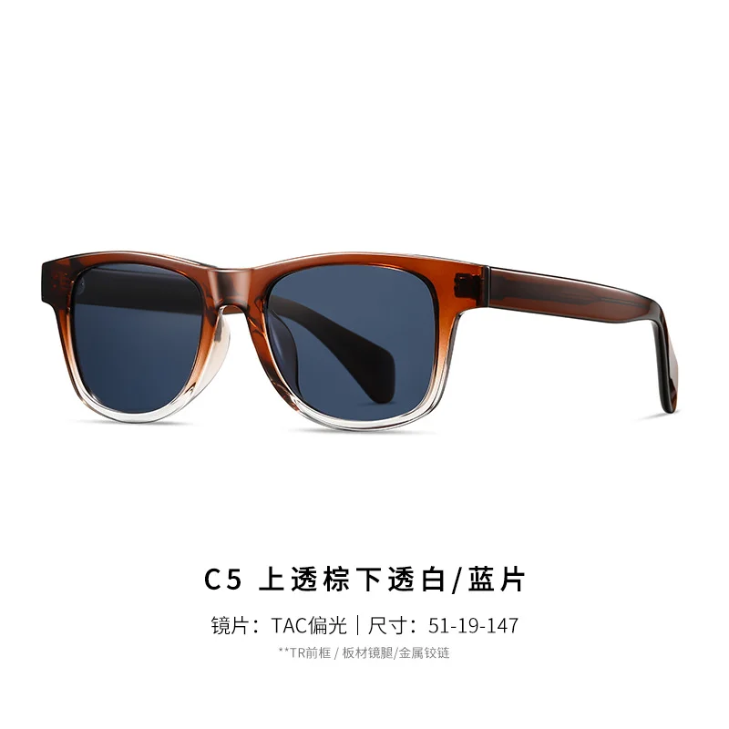 Other Acetate Vintage Acetate Polarized Sunglasses | TAC High-Definition Lenses UV400 Protection - View 6