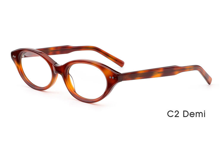 Wholesale OEM Optical Frames Men Women Cat Eyes Acetate Eyeglass Frames for Optics Custom Eyewear