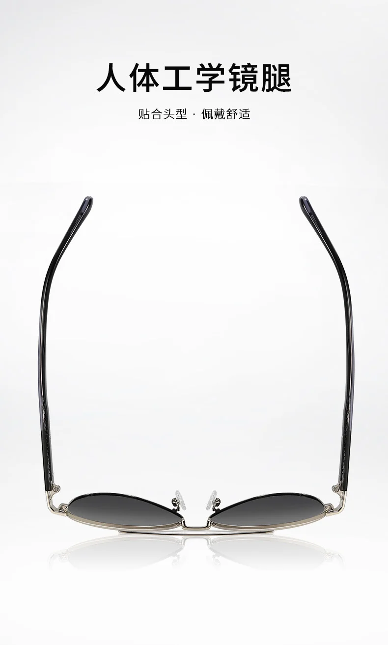 Other Acetate Vintage Metal-Acetate Polarized Sunglasses | New Style UV400 Protective Eyewear Premium Teardrop Shades - Details 6