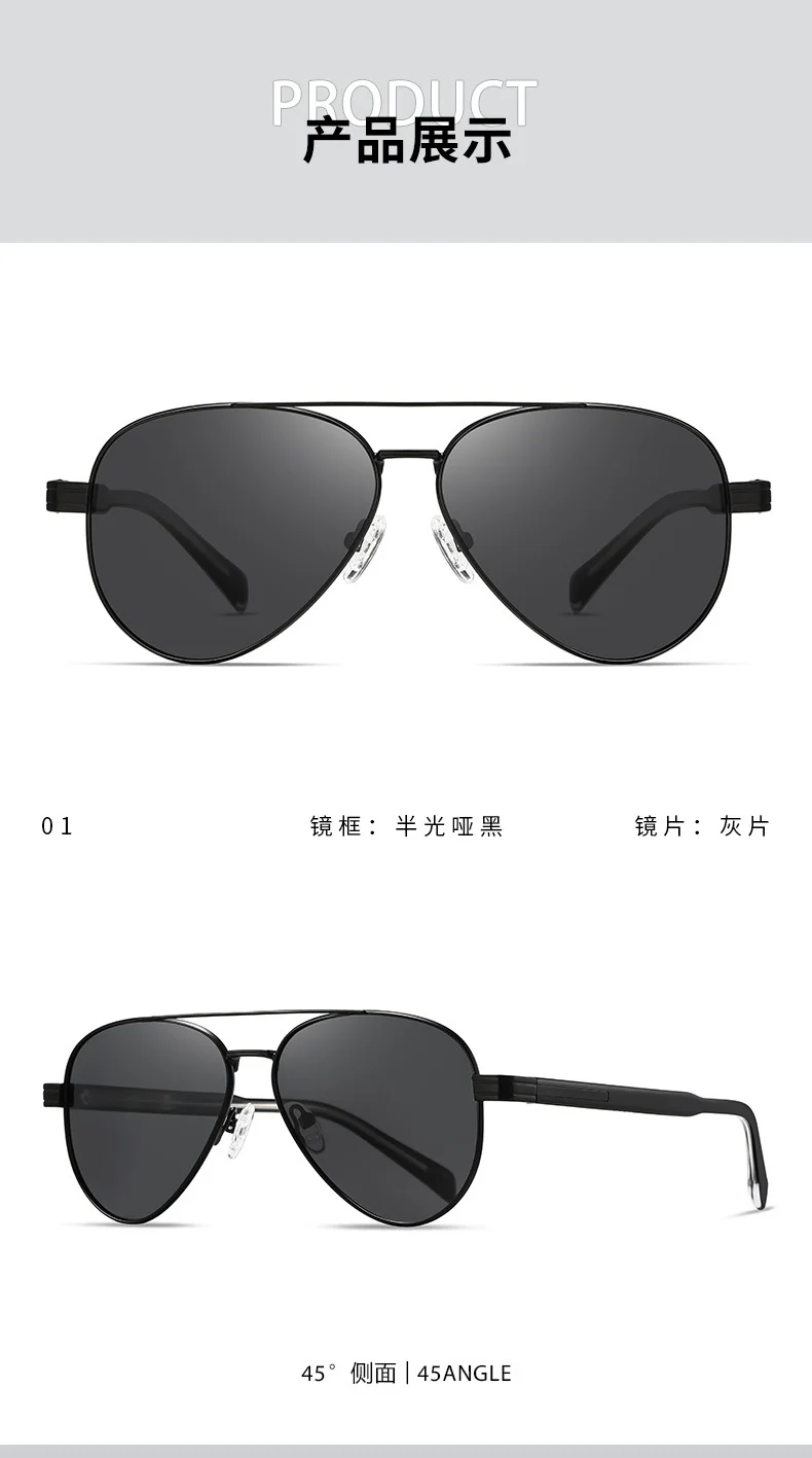 Other Acetate Vintage Metal-Acetate Polarized Sunglasses | New Style UV400 Protective Eyewear Premium Teardrop Shades - Details 8