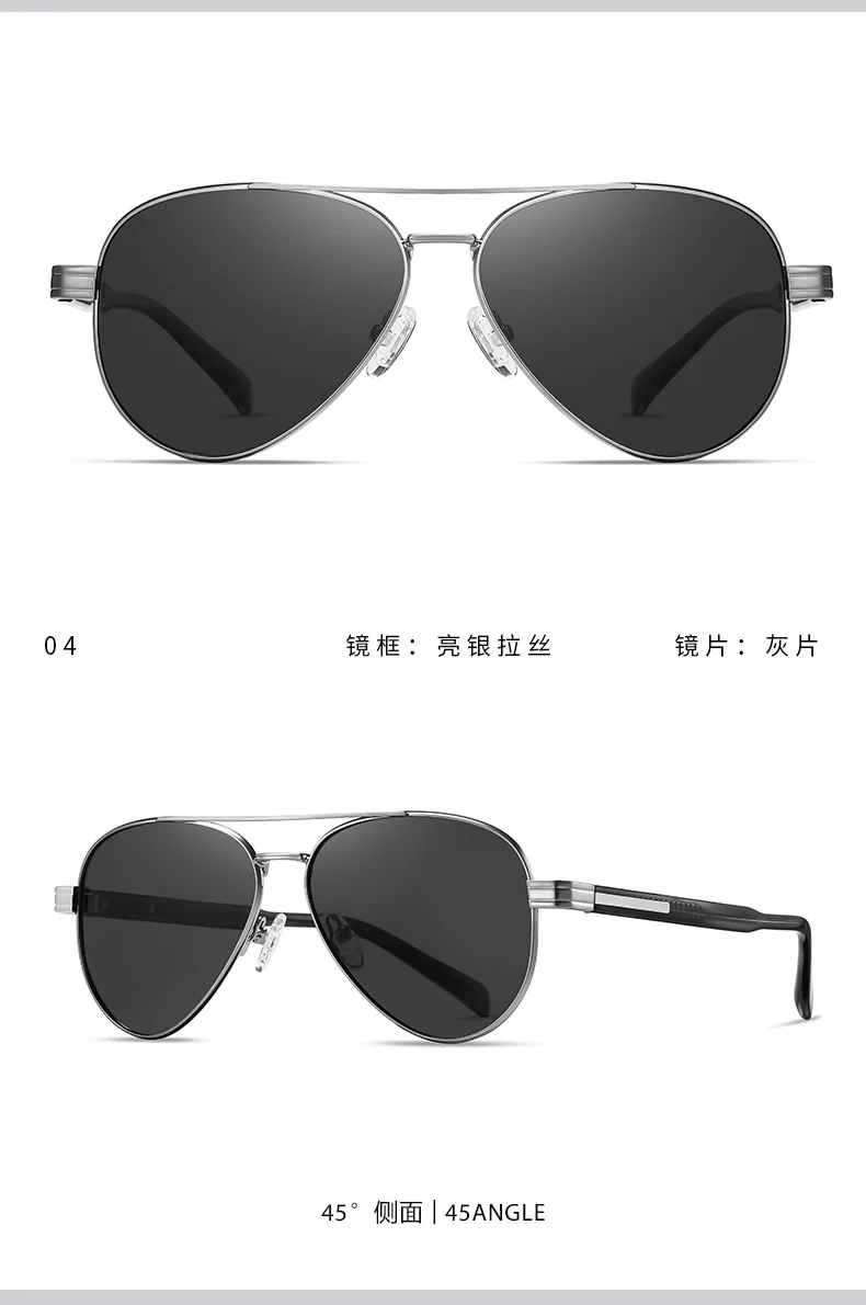 Other Acetate Vintage Metal-Acetate Polarized Sunglasses | New Style UV400 Protective Eyewear Premium Teardrop Shades - Details 11