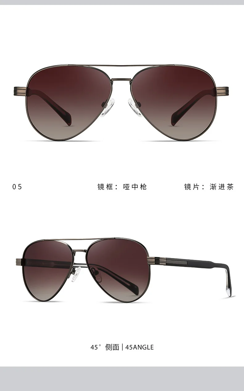 Other Acetate Vintage Metal-Acetate Polarized Sunglasses | New Style UV400 Protective Eyewear Premium Teardrop Shades - Details 12