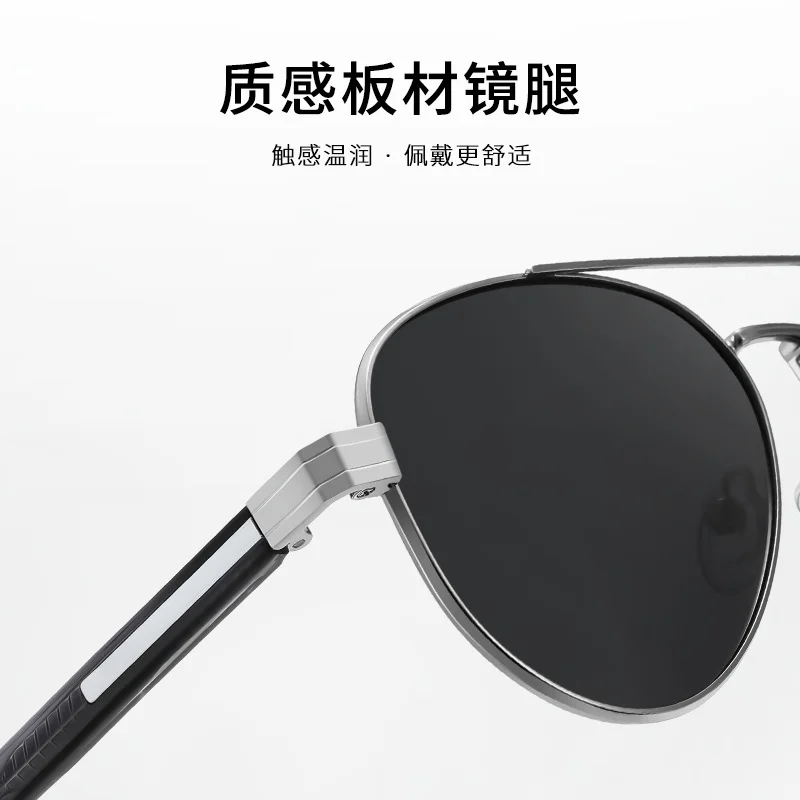 Other Acetate Vintage Metal-Acetate Polarized Sunglasses | New Style UV400 Protective Eyewear Premium Teardrop Shades - View 2