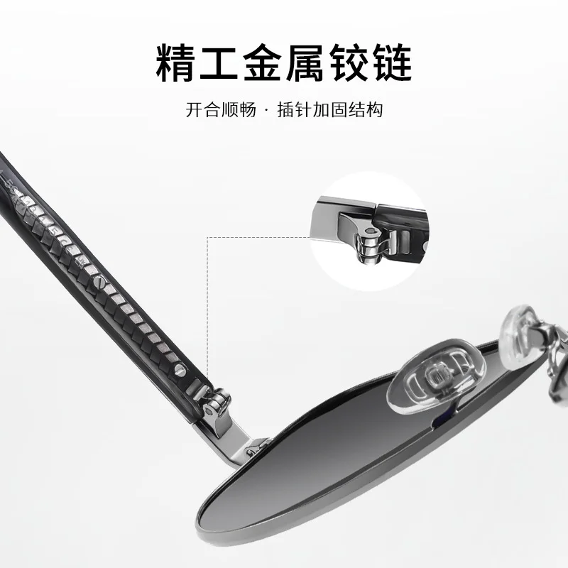Other Acetate Vintage Metal-Acetate Polarized Sunglasses | New Style UV400 Protective Eyewear Premium Teardrop Shades - View 3