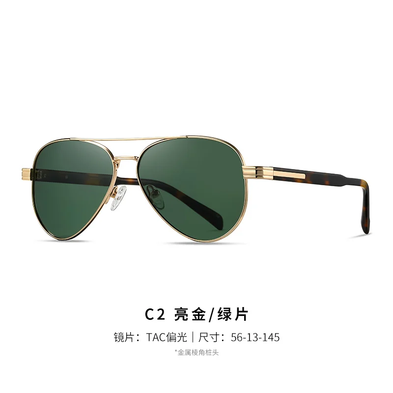 Other Acetate Vintage Metal-Acetate Polarized Sunglasses | New Style UV400 Protective Eyewear Premium Teardrop Shades - View 6