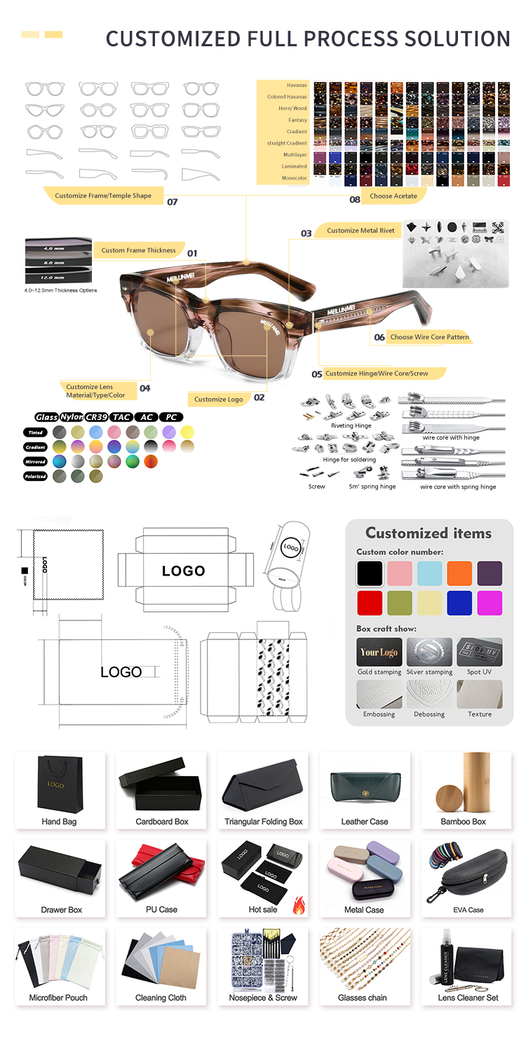 Other Acetate Custom Tortoise Acetate Small Frame Square Shades Sun Glasses Classic Designer Fashion High Quality Men Women Sunglasses - Details 4