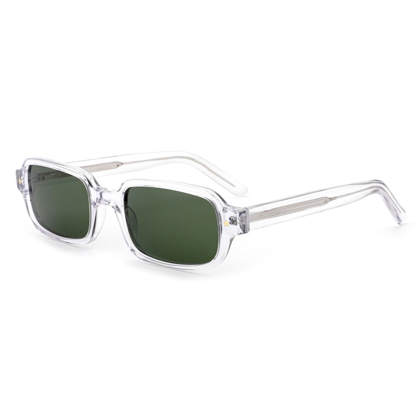 Other Acetate Custom Tortoise Acetate Small Frame Square Shades Sun Glasses Classic Designer Fashion High Quality Men Women Sunglasses - View 4