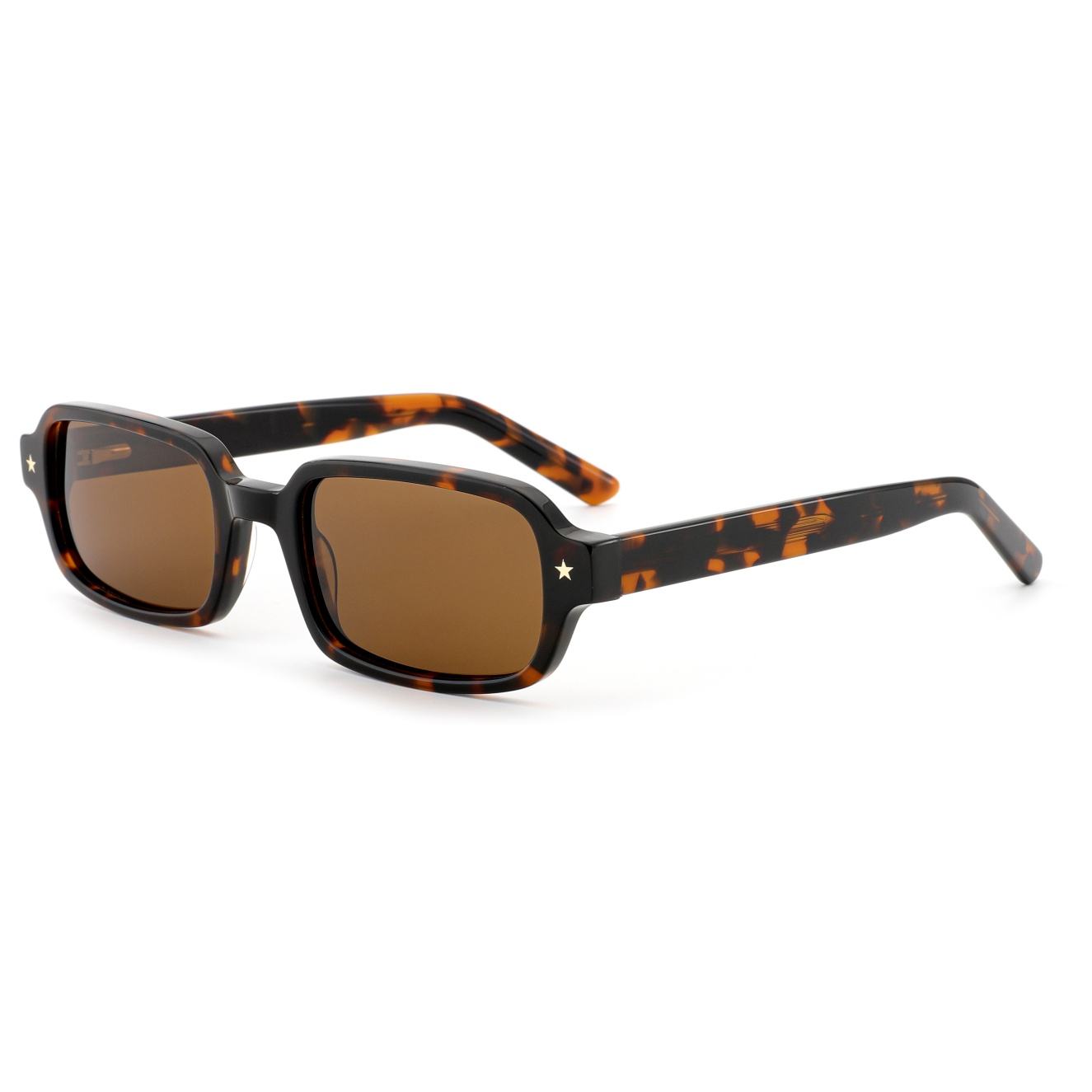 Other Acetate Custom Tortoise Acetate Small Frame Square Shades Sun Glasses Classic Designer Fashion High Quality Men Women Sunglasses - View 6