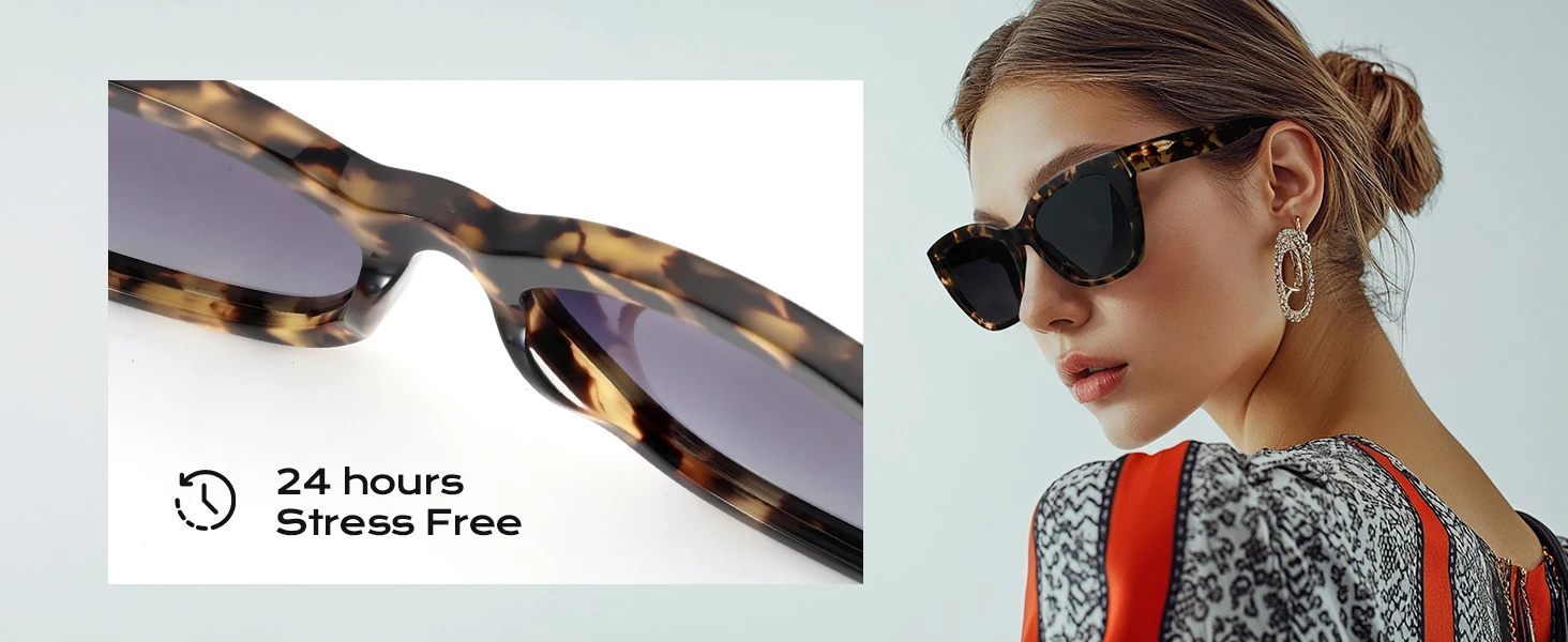 Other Acetate 2025 new Trendy luxury Butterfly Polarized Sunglasses Fashion Thick Frame Acetate Sun Glasses Driving UV400 Protection for lady - Details 5