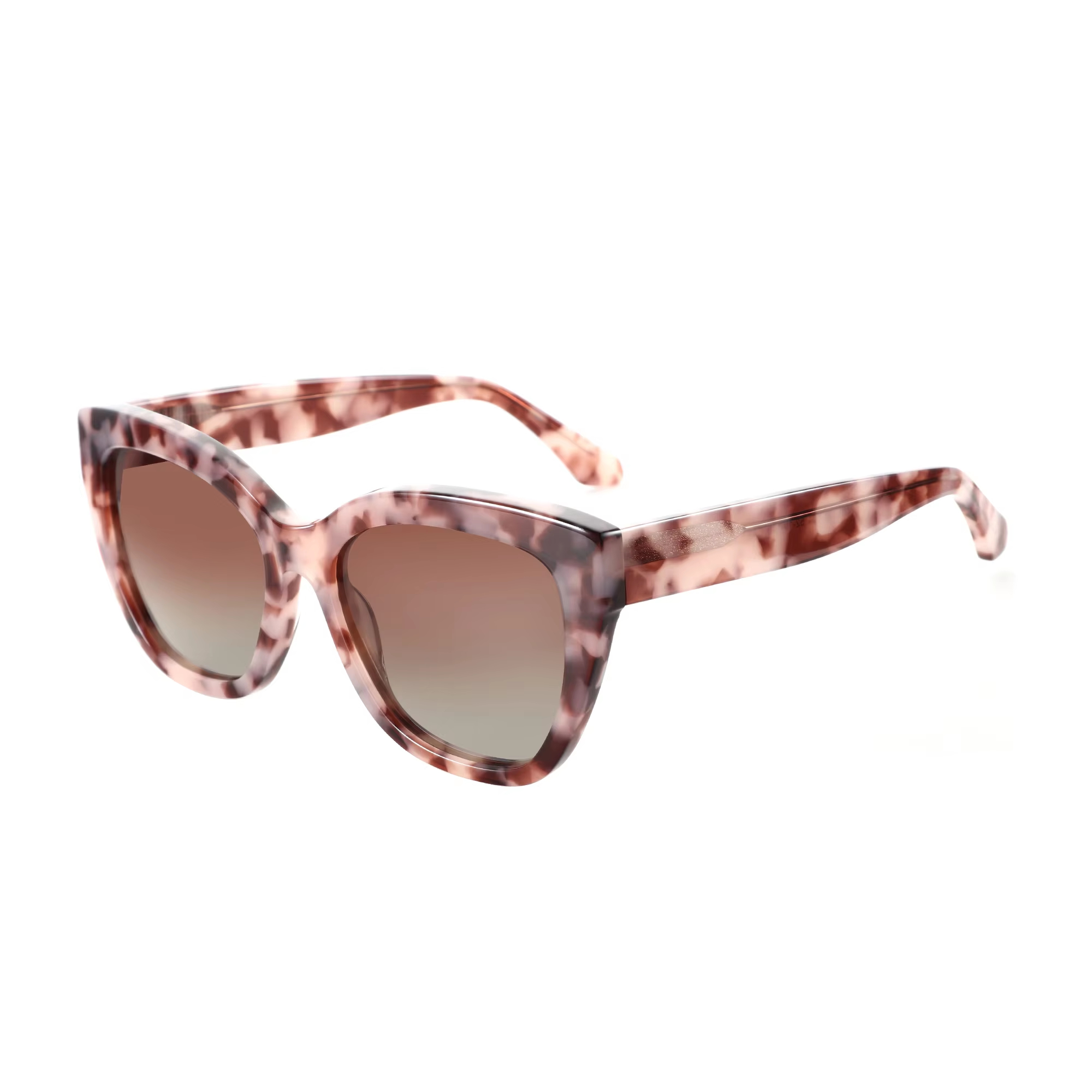 Other Acetate 2025 new Trendy luxury Butterfly Polarized Sunglasses Fashion Thick Frame Acetate Sun Glasses Driving UV400 Protection for lady - Details 11
