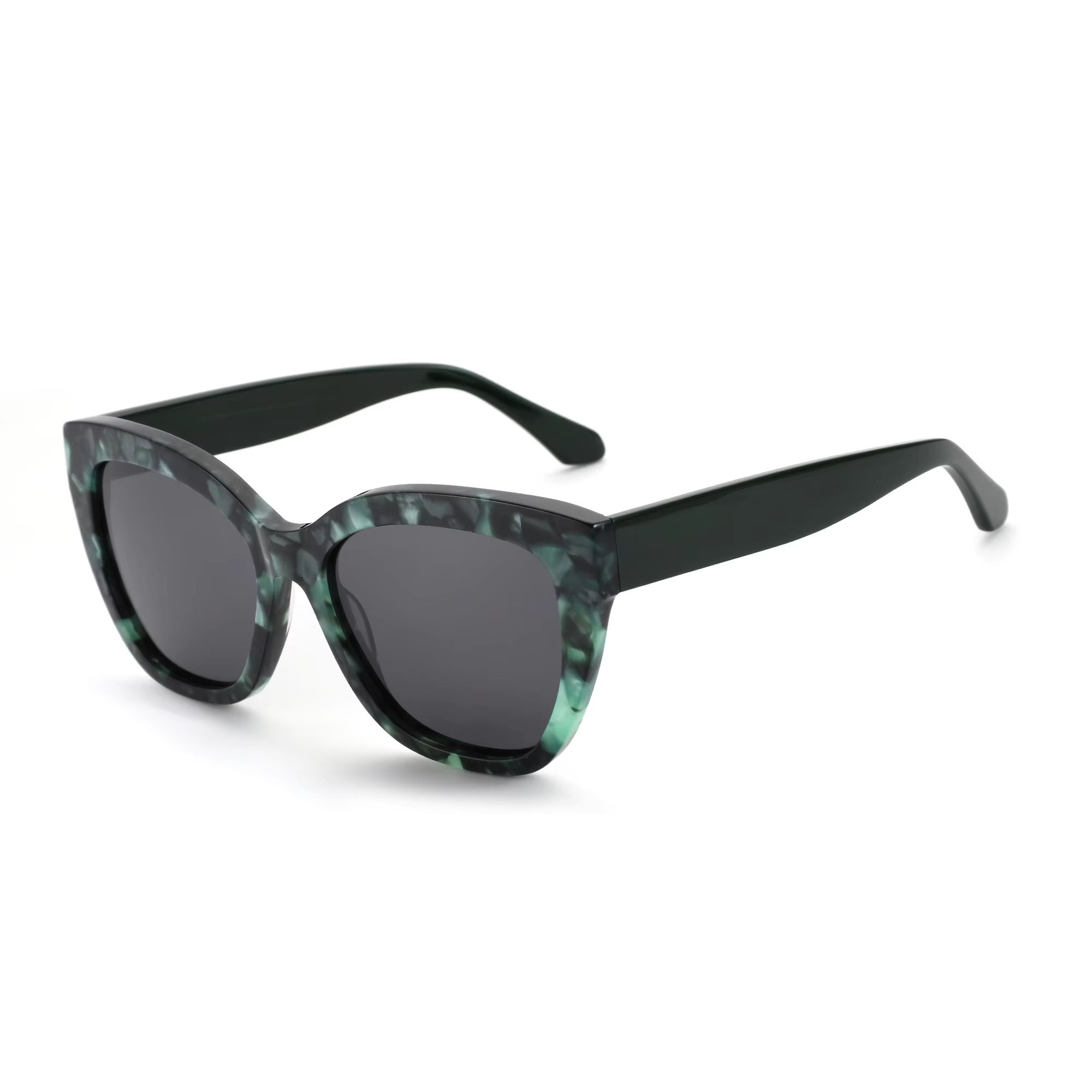 Other Acetate 2025 new Trendy luxury Butterfly Polarized Sunglasses Fashion Thick Frame Acetate Sun Glasses Driving UV400 Protection for lady - View 2