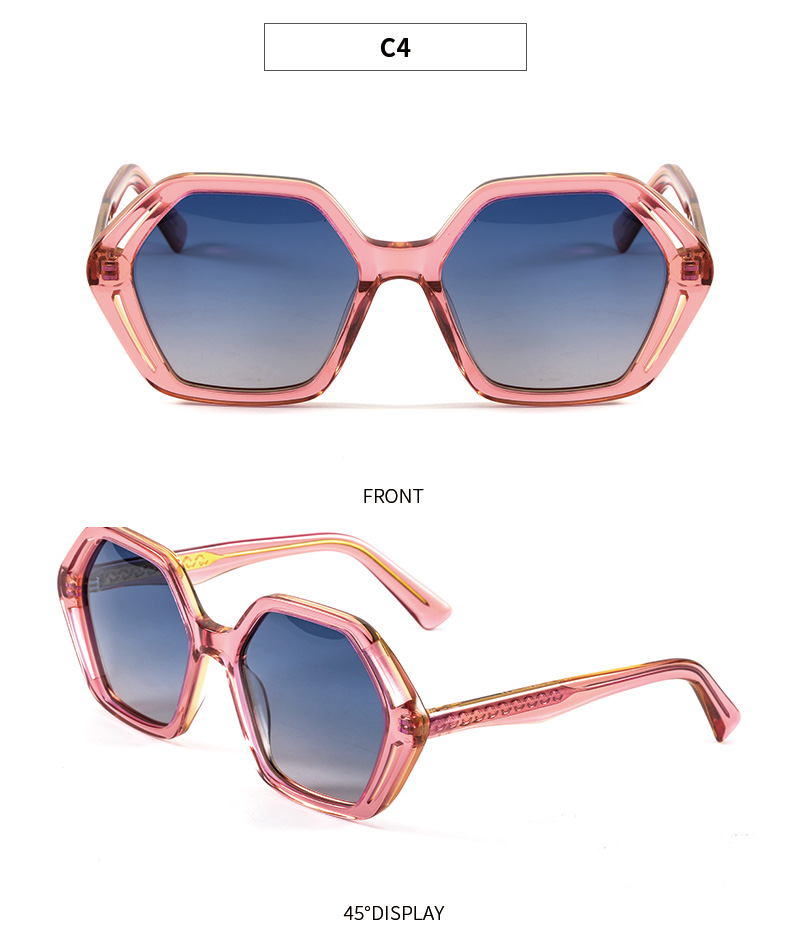 Other Acetate Wholesale Uv400 Fashion OEM ODM Polarized Sunglasses Custom Logo Acetate Shades High Quality Polarized Women Men Sunglasses - Details 10