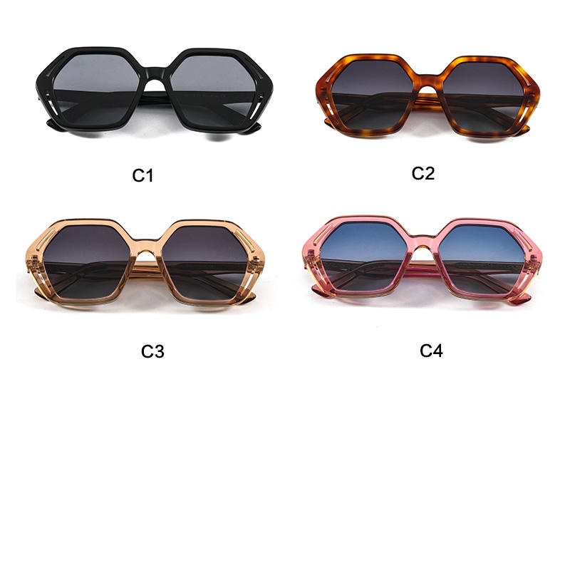 Wholesale Uv400 Fashion OEM ODM Polarized Sunglasses Custom Logo Acetate Shades High Quality Polarized Women Men Sunglasses Custom Eyewear