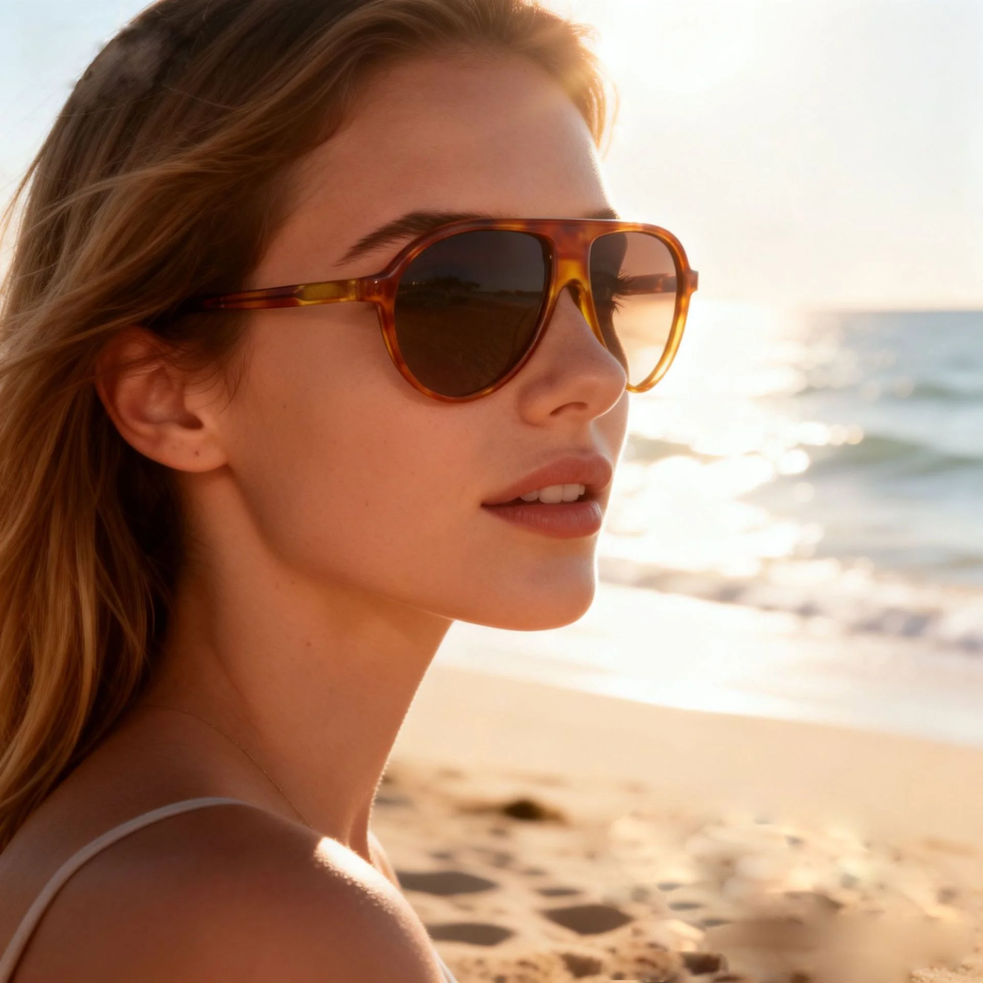 Glossy Black Gradient Grey Lens, Tortoiseshell Gradient Green Lens, Tortoiseshell Gradient Tea Lens, Clear Yellow Gradient Tea Lens Acetate Trendy Oversized UV Protection Acetate Sunglasses for Women | European & American Retro Martin-Style Frog Shades for Men - Details 4