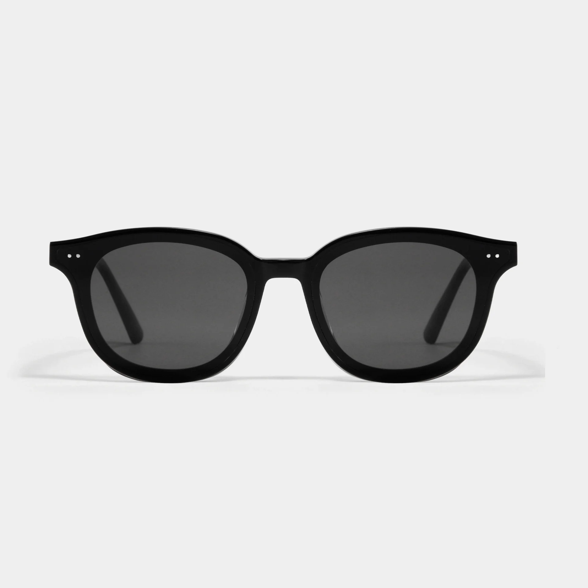 Black Frame Orange Lens, Black Frame Pink Lens, Black Frame Green Lens, Black Frame Grey Lens Acetate Classic Round Frame Acetate Sunglasses - View 8