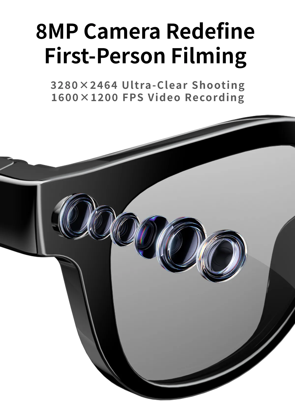 Wearable Camera Glasses Factory