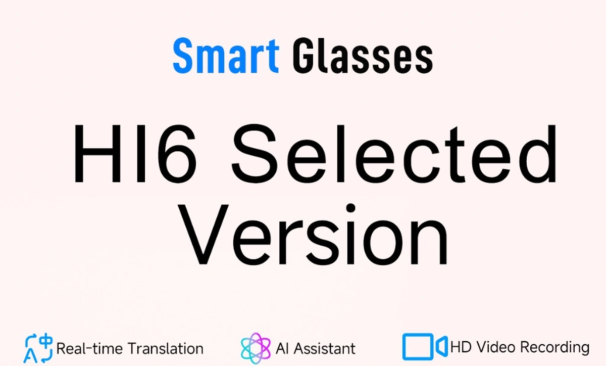 HI6 Cat-Eye AI Glasses Frame & Optical Architecture