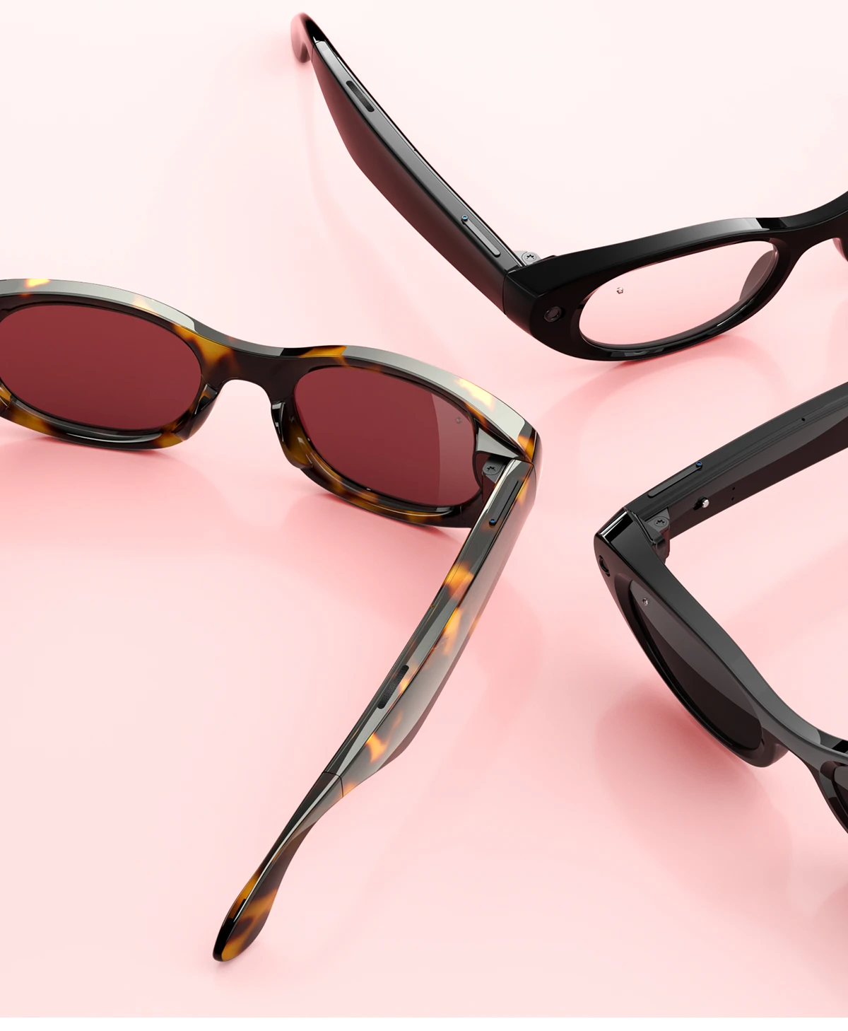 8MP Camera Smart Glasses Ultra Wide Photography