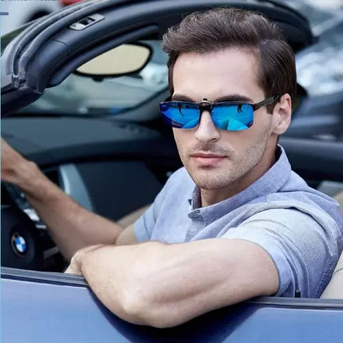 Custom Metal New Style Custom logo Promotion Fashion Double Bridge Color Lens Unisex Stainless Metal Frame Airman Sunglasses - Details 6