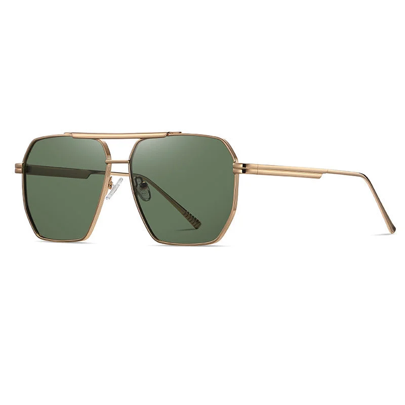 Black, Gold, 5 colors available Metal Hot Sale Polarized Sunglasses Fashion Lentes De Sol 2025 Men Women Anti Glare Sun Glasses - View 6