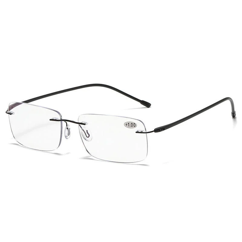 Black, Other  New Style Bifocal Reading Glasses Anti Blue Light Fashion Readers - View 4