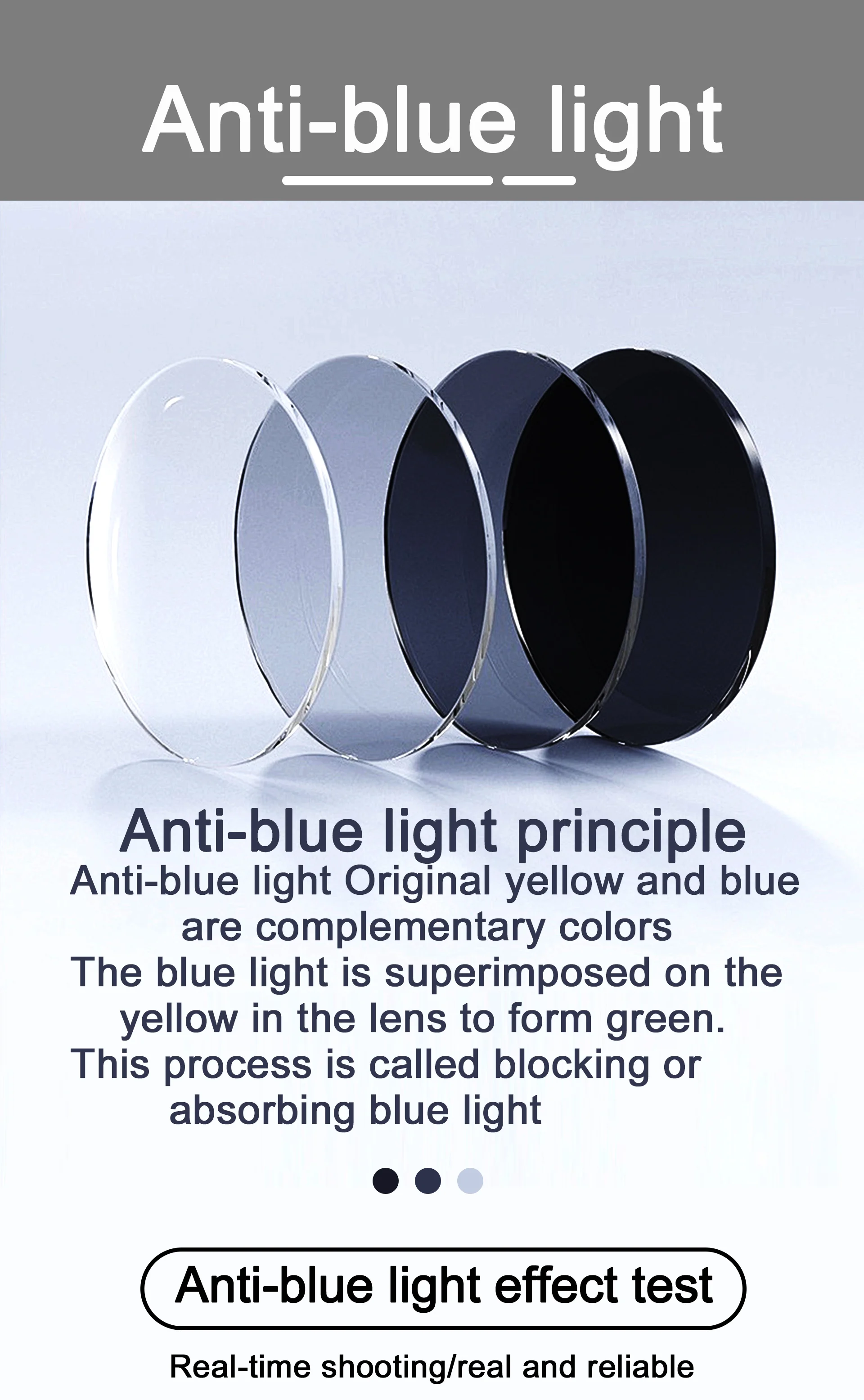 Clear TR-90 Blue Light & Radiation Blocking Optical Eyewear Clear Lens Anti-Blue & Anti-Radiation Glasses - Details 4