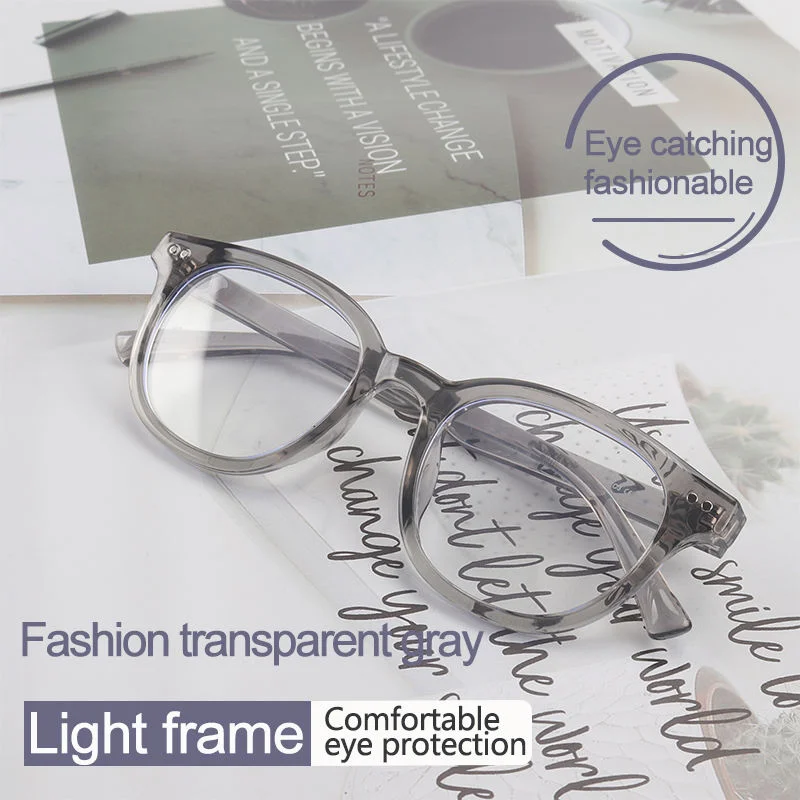 Clear TR-90 Blue Light & Radiation Blocking Optical Eyewear Clear Lens Anti-Blue & Anti-Radiation Glasses - View 3