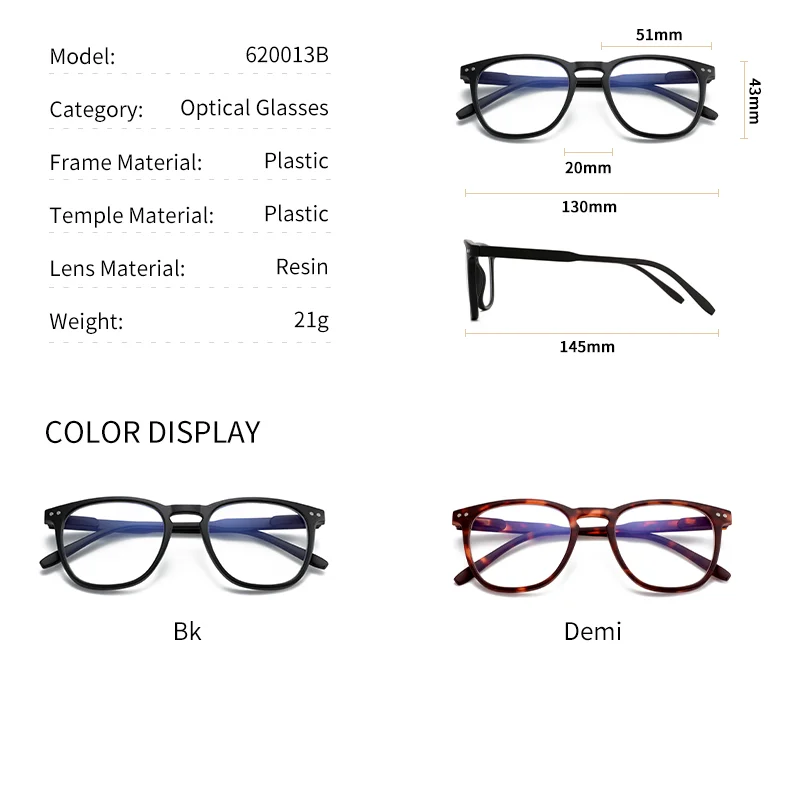 2025 Hot Retro Vintage Square Anti Blue Light Blocking Computer Readers Gaming Glasses Prescription Diopter 0 to 4.0 Men Woman - Details 2