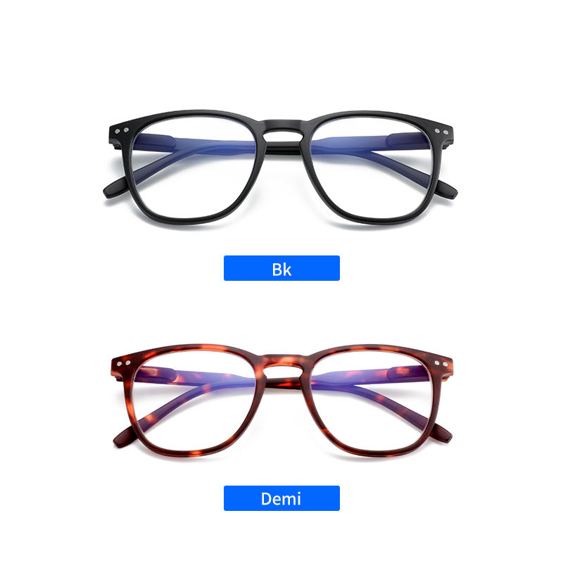 2025 Hot Retro Vintage Square Anti Blue Light Blocking Computer Readers Gaming Glasses Prescription Diopter 0 to 4.0 Men Woman - View 2