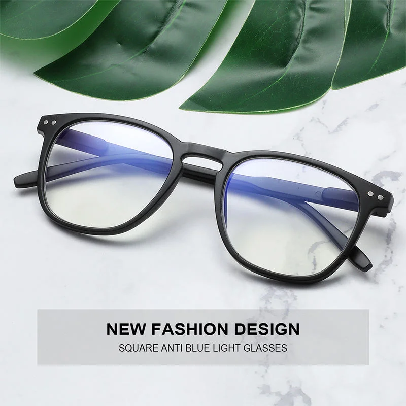 2025 Hot Retro Vintage Square Anti Blue Light Blocking Computer Readers Gaming Glasses Prescription Diopter 0 to 4.0 Men Woman - View 3