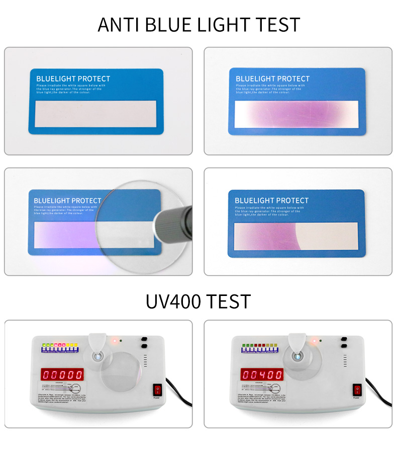 6 Colors TR90 Wholesale Clear TR90 Square Bluelight Eyewear Anti Blue Light Computer Eyeglasses Blue Light Blocking Glasses - Details 7