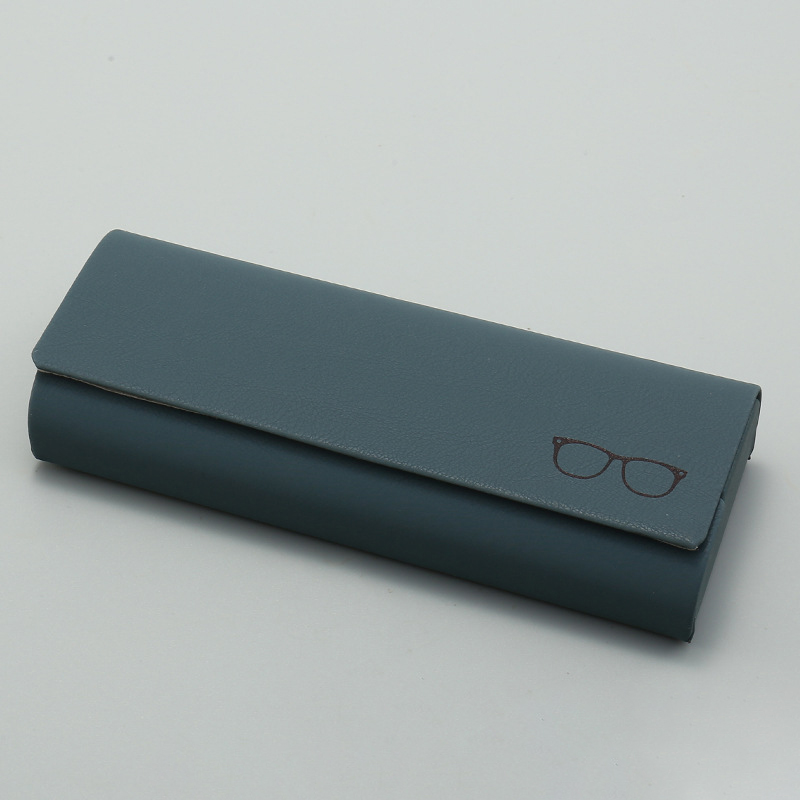 Leather Fashion Handmade Retro Leather Eyeglasses Case for Factory Approved 2025 Custom Packaging Box Square - Details 1