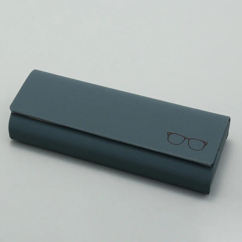  Leather Fashion Handmade Retro Leather Eyeglasses Case for Factory Approved 2025 Custom Packaging Box Square - Details 1