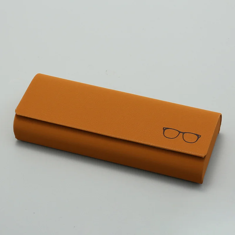 Fashion Handmade Retro Leather Eyeglasses Case for Factory Approved 2025 Custom Packaging Box Square