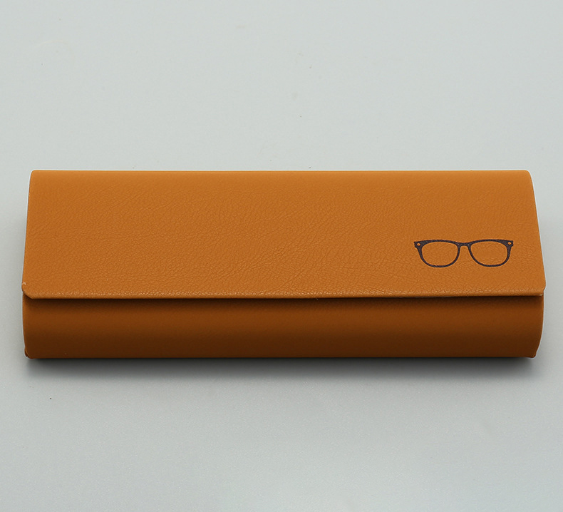Leather Fashion Handmade Retro Leather Eyeglasses Case for Factory Approved 2025 Custom Packaging Box Square - Details 4