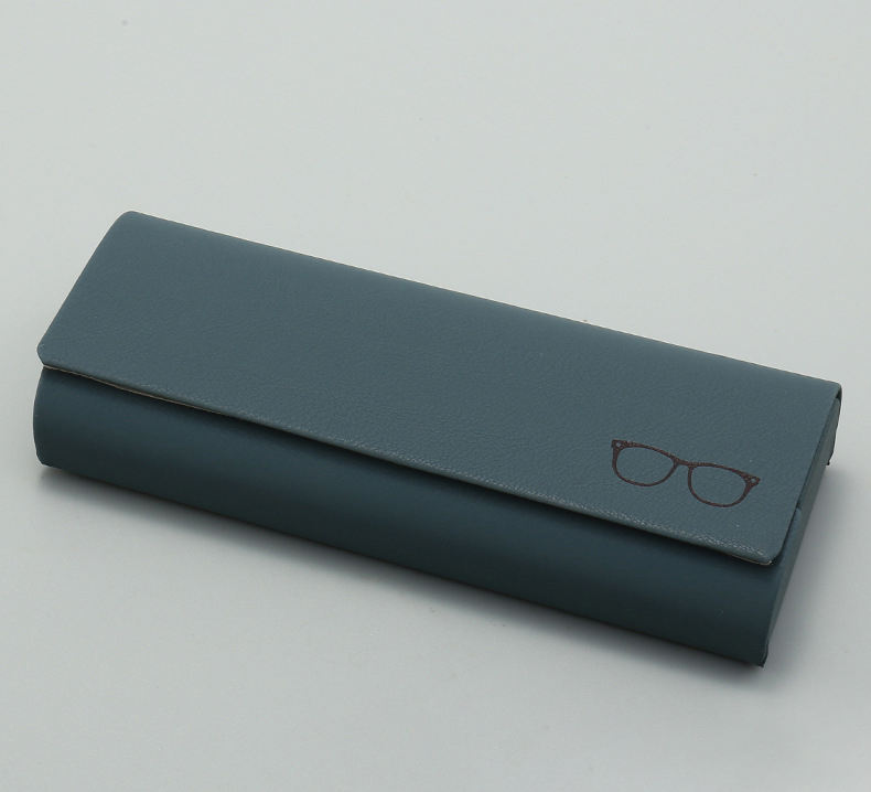 Fashion Handmade Retro Leather Eyeglasses Case for Factory Approved 2025 Custom Packaging Box Square Custom Eyewear