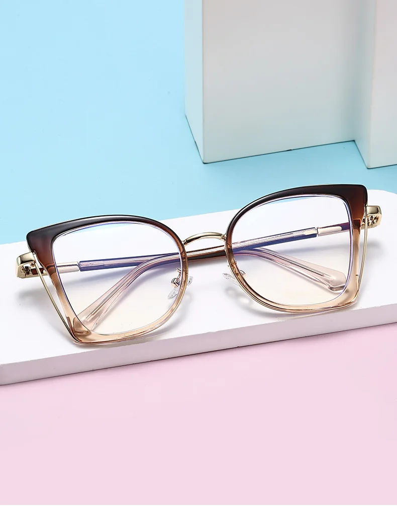 Black TR90 Trendy Women's Optical Frames - Anti-Blue Light & Prescription Ready – Versatile Everyday Eyewear - Details 6