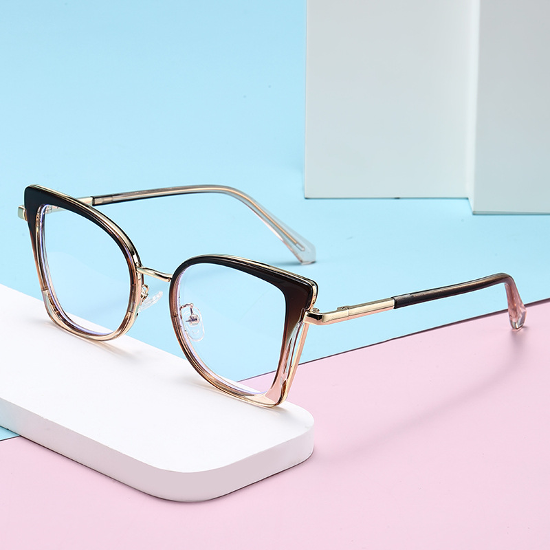 Black TR90 Trendy Women's Optical Frames - Anti-Blue Light & Prescription Ready – Versatile Everyday Eyewear - View 2