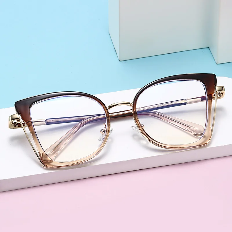 Black TR90 Trendy Women's Optical Frames - Anti-Blue Light & Prescription Ready – Versatile Everyday Eyewear - View 3