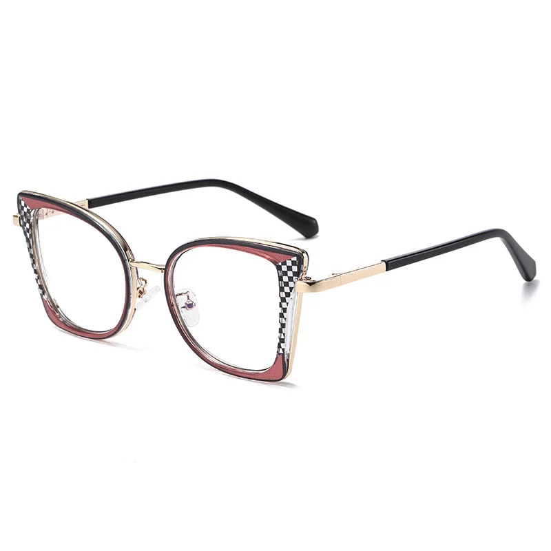 Black TR90 Trendy Women's Optical Frames - Anti-Blue Light & Prescription Ready – Versatile Everyday Eyewear - View 4